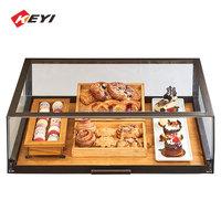 Présentoir transparent en acrylique pour pâtisserie, style donuts, prix d'usine, personnalisé, vente en gros