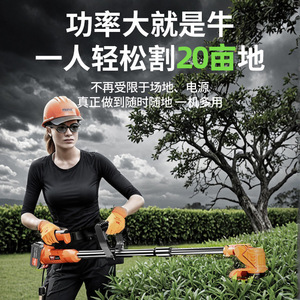 Cortadora de Césped con Batería de Litio, Recortadora de Jardín, Podadora Inalámbrica, Cortadora de Césped con Batería Recargable - Product Image 3
