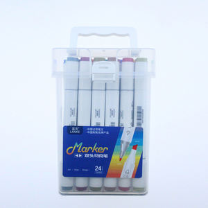 12 24 couleurs double marqueurs stylo double extrémité <span class=keywords><strong>alcool</strong></span> croquis <span class=keywords><strong>dessin</strong></span> marqueurs stylos école <span class=keywords><strong>crayon</strong></span> ensemble - Product Image 3