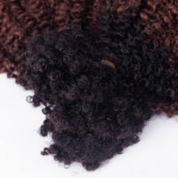Super Septembre : Cheveux Humains Bruts 100% Shoumei Afro Kinky en Vrac pour Femmes Noires, Idéal pour la Création de Dreadlocks et Extensions de Locs