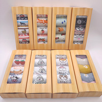 Coffret cadeau Chaussettes Anime Chaussettes pour femmes Ins Trendy Polyester Cotton Candy Color Socks