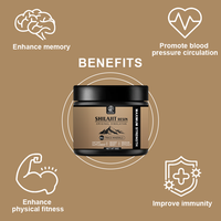 Shilajit de l'Himalaya Pur Sous Marque Blanche Pâte Crème Complément Riche en Minéraux Acide Fulvique Résine de Shilajit pour Énergie et Immunité