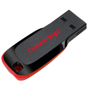 Customized Logo Mini <b>USB</b> <b>2.0</b> Flash Drive 8GB-512GB Plastic Memory Stick for PC & Laptop - Product Image 1
