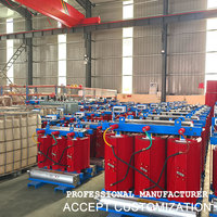 Transformateur toroïdal à double bobine sec Hongda ISO CE pour 800 kVA, 10 kV, 50/60 Hz, triphasé, bobine en aluminium et cuivre, puissance de sortie 480 V/440 V