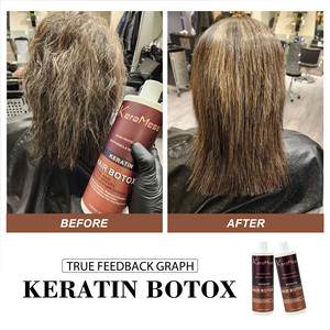 Tratamiento de Keratina Brasileña sin Olor ni Humo, sin Irritación Ocular, Seguro y Suave, Sistema de Alisado y Suavizado del Cabello - Product Image 5