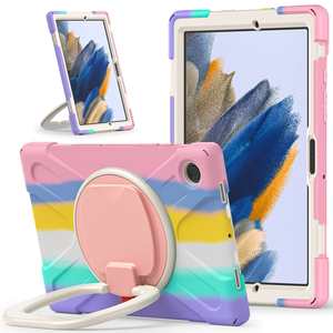 Custodia Protettiva Antiurto in Silicone+PC per <span class=keywords><strong>Tablet</strong></span> <span class=keywords><strong>Samsung</strong></span> <span class=keywords><strong>Galaxy</strong></span> Tab <span class=keywords><strong>A8</strong></span> 10.5 Pollici X200 X205 - Product Image 4