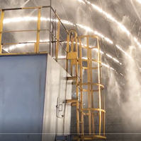 Système de brumisation haute pression pour l'agriculture et la ville, machine de brumisation artificielle pour l'aménagement paysager, équipement d'humidification par brumisation