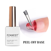 FZANEST 2023 ongles fournitures salon hema sans diamant couche de finition nail art ongles salon produits professionnels