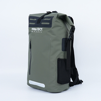 Sac à dos pour ordinateur portable unisexe imperméable 36-56L pour les voyages, le camping, le kayak, la plage, la navigation de plaisance