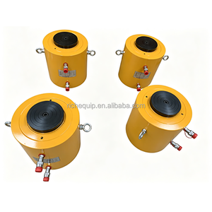 Vérin hydraulique à piston solide double effet, ultra haute pression, électrique, pour levage de ponts et applications de levage - Product Image 1
