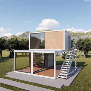 Plan de Casa Prefabricada, Apartamentos Contenedor Desmontables de <span class=keywords><strong>Cuatro</strong></span> Dormitorios, Diseño Industrial, Tienda, Vivienda, Oficina - Product Image 2