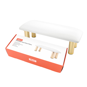 Nouveau design 2026 Repose-bras pour manucure, réglable <span class=keywords><strong>en</strong></span> hauteur, <span class=keywords><strong>en</strong></span> cuir PU microfibre, coussin de soutien pour les mains, pour ongles <span class=keywords><strong>en</strong></span> acrylique - Product Image 5