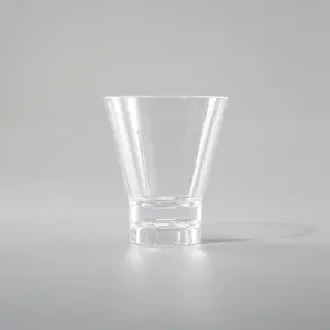 270ml Customizable Logo Acrylic Restaurant Suitable Plastic As Clear Plastic Juice Drink Cups