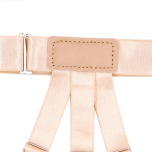 <span class=keywords><strong>Porte</strong></span>-jarretelles réglables pour hommes, <span class=keywords><strong>porte</strong></span>-jarretelles en nylon antidérapant de couleur peau, jarretière de chemise pour hommes - Product Image 4