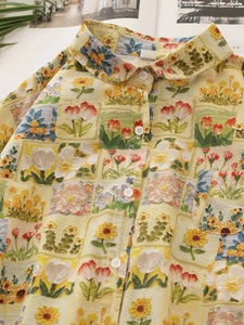Tissu en coton biologique Liberty Lawn of London, sergé tissé, motif floral Starry Nights, pour chemises, garçons et filles - Product Image 3