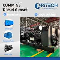 Generador Diésel Ritech de 500 kVA, Precio del Generador Silencioso Trifásico Baudouin de 450 kVA, 600 kVA, Generador Diésel Silencioso de Bajo Precio