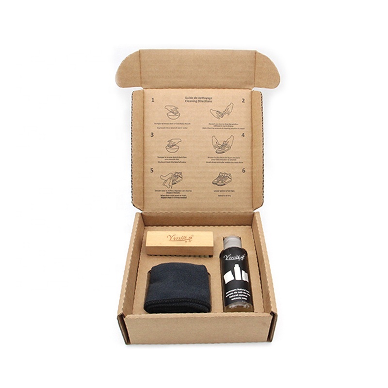 Wholesale Low Moq Natural Formula Sneaker Shoe Cleaning Set Shoe Cleaning Kit