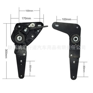 Ajustador de Reclinación de Asiento de 0-180 Grados de Acero para Ajuste del Ángulo del Respaldo del Asiento del Automóvil - Product Image 4