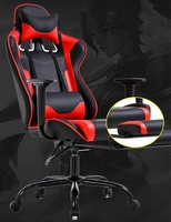 Modèle: 1027 Pu Castor Accoudoir réglable Meilleure chaise de jeu ergonomique Chaise de course Chaise de jeu