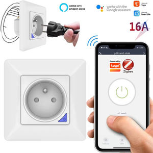 ZB-EU86 Tuya Zigbee สวิตช์ไฟติดผนังอัจฉริยะ ปลั๊กไฟแบบถอดได้ ควบคุมผ่านแอพไร้สาย สวิตช์ปลั๊กไฟแบบ EU รองรับ Alexa และ Google Home - Product Image 4