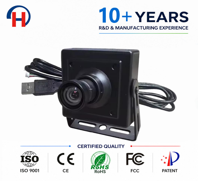 HS IMX415 8MP 4K HD USB3.0 120 Angle 2.26mm Focal Length Auto Focus M12 Mount Camera Module for Industrial Video Conference