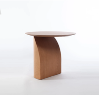 Table d'appoint en bois massif amovible au design moderne, table basse pour canapé, imperméable, salon et chambre à coucher
