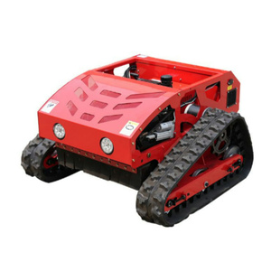 Tondeuse à gazon télécommandée sur roues, moteur essence/diesel, pour terrains en pente, broyage d'herbe, état neuf - Product Image 3