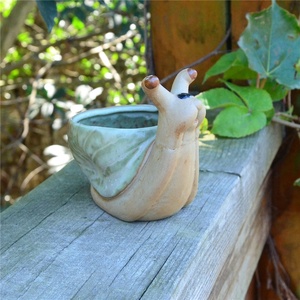 Mini plante succulente en <span class=keywords><strong>pot</strong></span> mignon avec des pots d'animaux en céramique pour la décoration intérieure et la décoration de bureau - Product Image 5