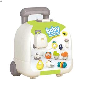 2025 bebé sonajero mordedor recién nacido lindo diseño mano sacudiendo campana almacenamiento maleta juego bebé sonajeros y mordedores juguete - Product Image 5