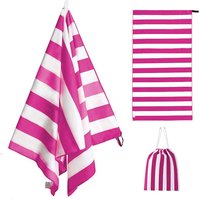 Serviette de plage de luxe 100% coton, serviette de piscine à rayures, couleur arc-en-ciel, rayures personnalisées