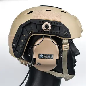 WADSN Tactical Headset with Rail Helmet Adapter Ver.2 Communication Headphones WZ192