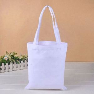Wholesale Promotional Custom Logo Printing Angyue <b>Long</b> Eco-friendly Durable Reusable 12Oz Bleached White Cotton Shopping <b>Bag</b> - Product Image 2
