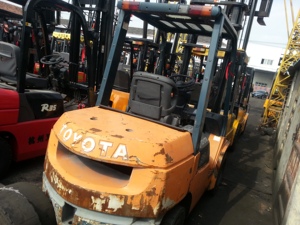 สภาพดีใช้โตโยต้า3ตันรถยก FD30รถยกมือสองสำหรับขาย - Product Image 3