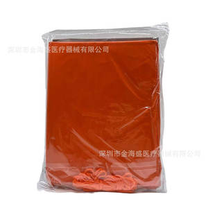 Carpa de Emergencia Jinhaiseng para Exteriores, Naranja y Plateada, de PE Impermeable, Ligera, Reflectante, Compacta, para 1 Persona - Product Image 2