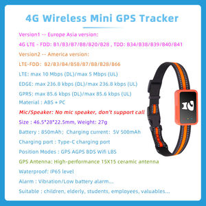 Traceur <span class=keywords><strong>GPS</strong></span> intelligent 4G pour animaux de compagnie, compatible iOS et Android, avec géolocalisation en temps réel, dispositif de suivi <span class=keywords><strong>GPS</strong></span> étanche IP67 pour chiens - Product Image 5