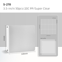 Archivalpro PP 3,5 Zoll Hochwertiges Premium Weiß-Schwarzes Fotoalbum in Verschiedenen Größen UV-Bedruckt Solider DIY-Ringordner