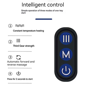 Produk penjualan terbaik 2025 pemijat bantal berbentuk U 3 kunci multifungsi pemijat nyeri leher pemijat busa memori - Product Image 6