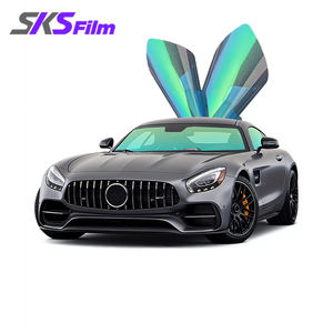 Bukalemun Renkli Gizlilik Cam Filmi Nano Seramik Güvenlik Cam Filmi Irr 99 Vlt 75 UV Araba Koruyucu Film Araba Dekorasyonu için - Product Image 2