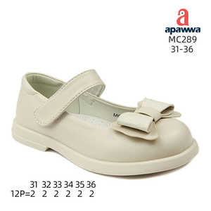 Apawwa MC289 Zapatos de vestir negros Talla 31-36 - Product Image 2
