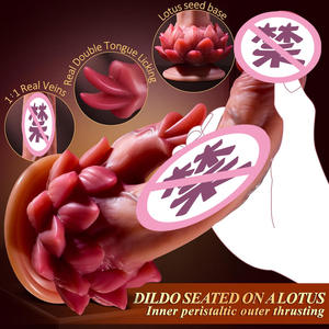 <span class=keywords><strong>2026</strong></span> Hochwertige Chinesische Kabellose Fernbedienung Zungen-Leck-Sexspielzeuge für Frauen Erwachsenen-Neuheit Dildo Vibrator mit Heizfunktion - Product Image 4