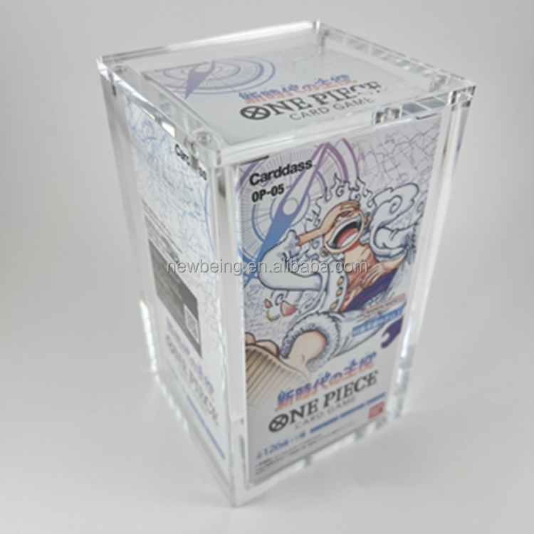 op05 booster box case EVORETRO Display Protector Compatible for One Piece TCG (English OP04 OP06) Leader x6 Common x45 Uncommon x30 Rare x26 Super Rare x10 Secret Rare x2 Special Card x6 DON One Piece Awakening of the