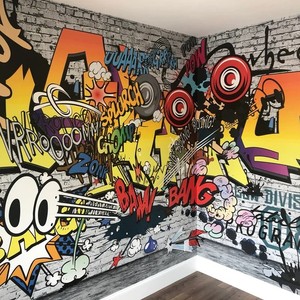 Bán buôn Tùy chỉnh không thấm nước hình nền và tường Vinyl biểu ngữ trang trí sticker với UV in ấn từ các nhà sản xuất - Product Image 1