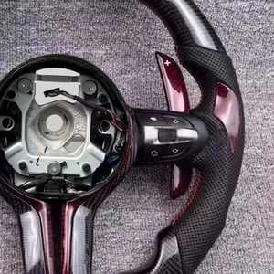 <span class=keywords><strong>Volante</strong></span> LED de fibra de carbono personalizado de fábrica para <span class=keywords><strong>BMW</strong></span> F06 F10 F30 M3 M5 E90 F20 F11 F32 F36 F31 F80 F15 F22 F82 M4 X5 M5 X6 X3 - Product Image 3