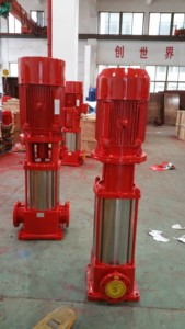 Conjunto de Bombas Multietapa Verticales para Aplicaciones de Extinción de Incendios, Sistemas Centrífugos Verticales GDL de Alto Rendimiento - Product Image 2