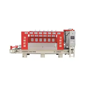 Fabrika doğrudan satış PLC terminal kontrol otomatik sürekli kayrak işleme mermer aşındırıcı taş parlatma makinesi