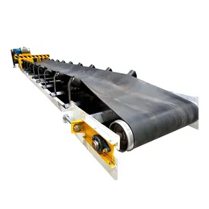 Conjunto de transportadores de correia linear personalizados fornecidos por fábrica, sistema transportador Dostar de borracha, resistente ao calor, 2 anos e 3000