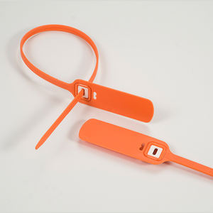 Hebilla de plástico Autenticidad Zip <span class=keywords><strong>Tag</strong></span> Etiquetas Colgar Logotipo personalizado Colgando Etiquetas al por menor Sello de plástico - Product Image 4