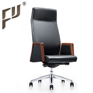 FURICCO फैक्टरी प्रत्यक्ष पारंपरिक कुंडा कार्यकारी प्रबंधक कुर्सी चमड़े के कार्यालय की कुर्सी - Product Image 2