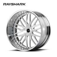 Velg Forged RS Custom Deep Lip Donk Style 24 26 Inch 3 Piece untuk Pontiac Parisienne Lincoln Town Car Cadillac Fleetwood