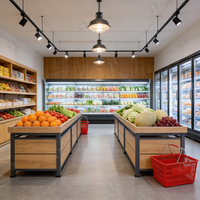 Panier à main en plastique avec matériau HDPP et options multicolores, idéal pour les courses au supermarché